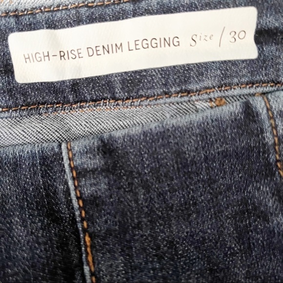 Pilcro and the Letterpress High Rise Denim Leggings - Picture 7 of 9
